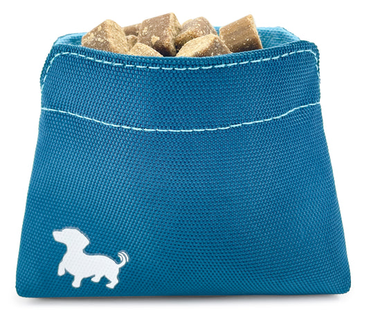 Swaggly Dog Treat Pouch - Treat Pouches For Pet Training - Small - Turquoise
